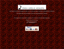 Tablet Screenshot of high-heels-heaven.de